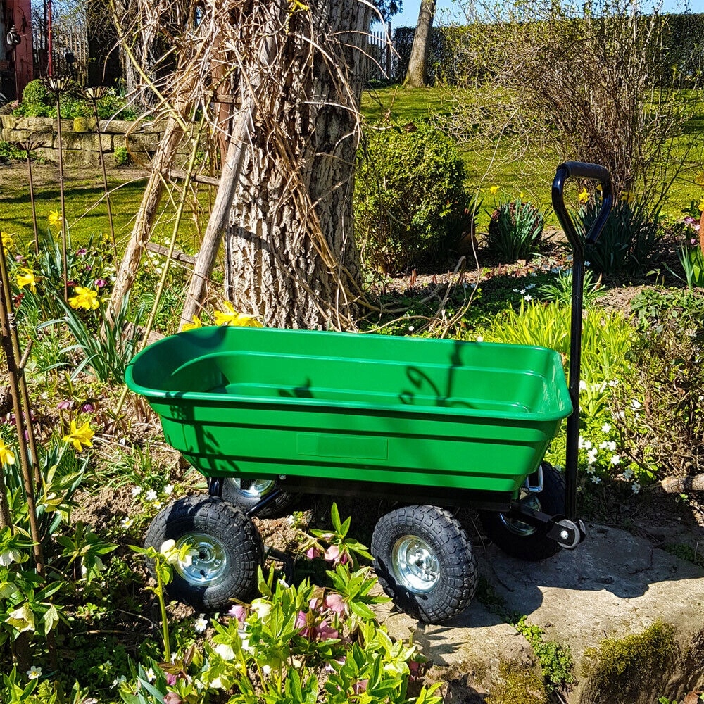 Wózek Ogrodowy Przyczepka Taczka Wywrotka 200KG