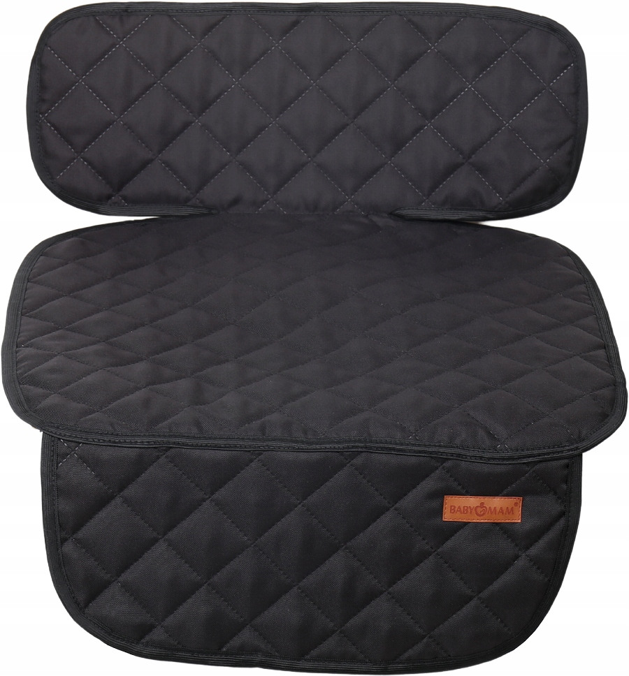 MATA OCHRONNA POD FOTELIK SAMOCHODOWY DUŻA BABYMAM Kolor czerń