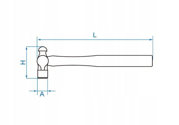 MŁOTEK TYP AMERYKAŃSKI 765g 405mm King Tony Marka King Tony
