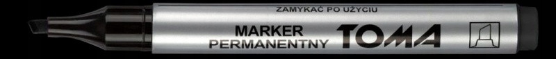 

Czarny Marker Szybkoschnący Permanentny Okazja!!!