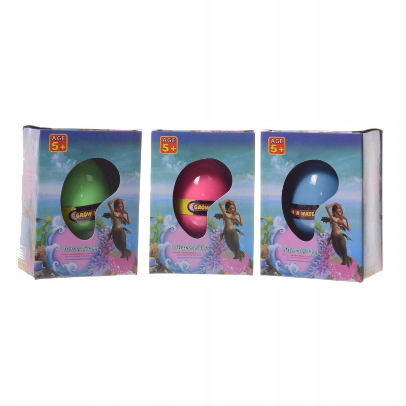 SYRENKA ROSNĄCA W JAJKU WYKLUWANIE 48H JEDNOROŻEC