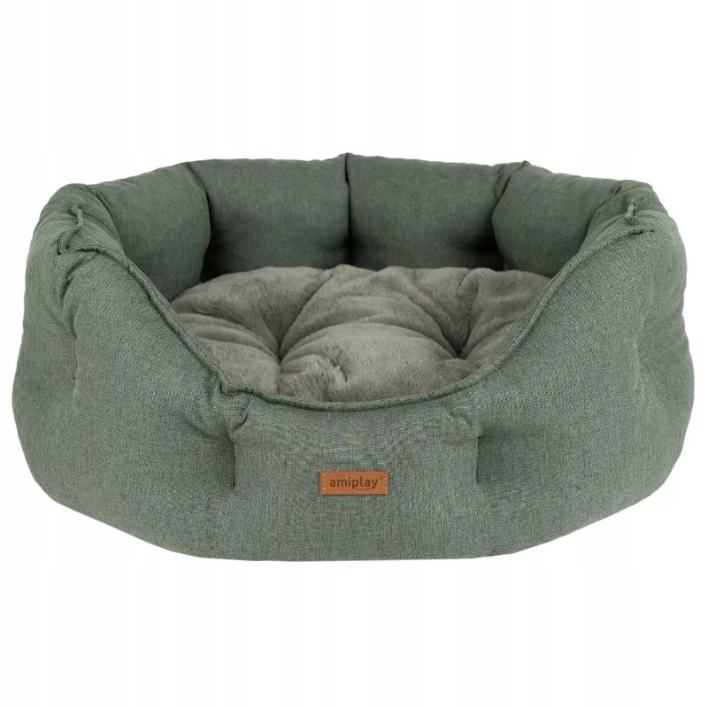 Amiplay Como Legowisko Colosseum dla psa rozm. S zielone 47x40x21cm