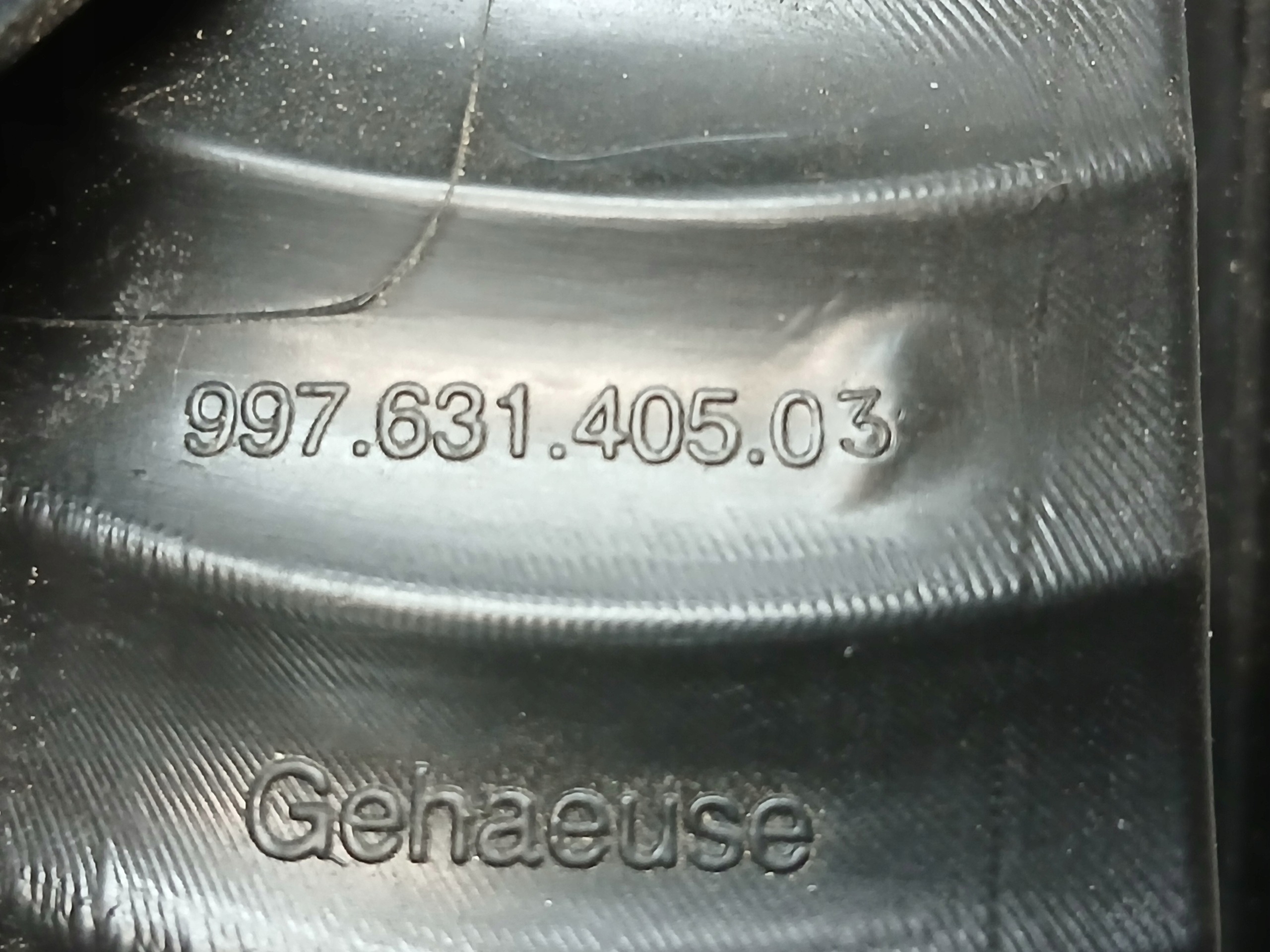 light rear part left PORSCHE CARRERA 911 997 99763140503