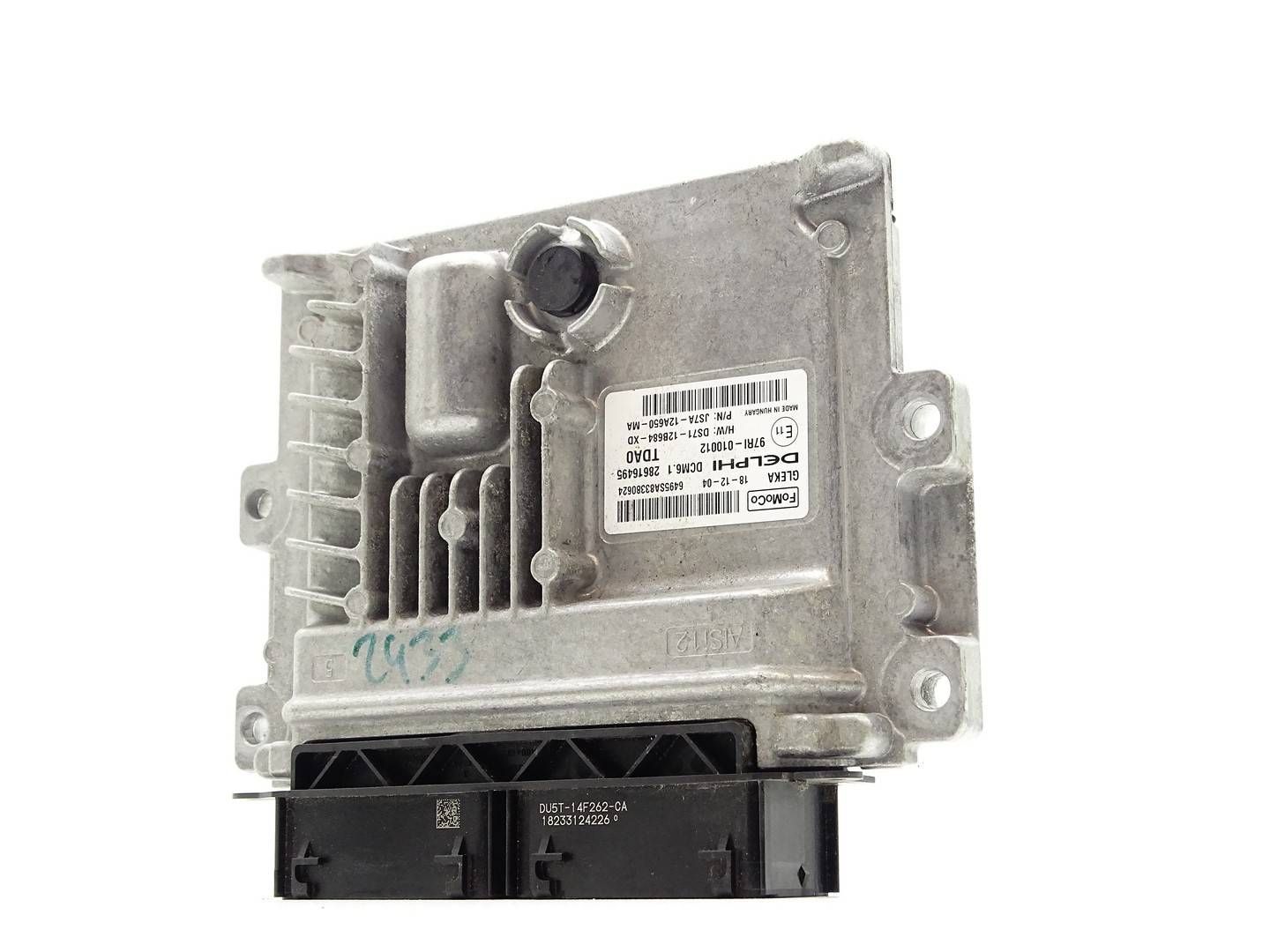 computer control unit of the engine ECU FORD MONDEO MK5 V 2.0 TDCI JS7A12A650MA