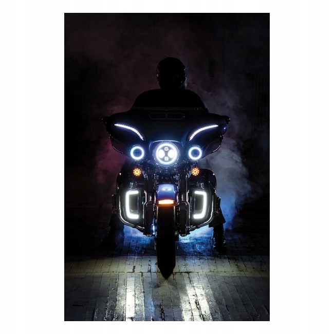 Led podsvietenie Grill holubníky Harley Electra 2014 až 2020 Plug & Play