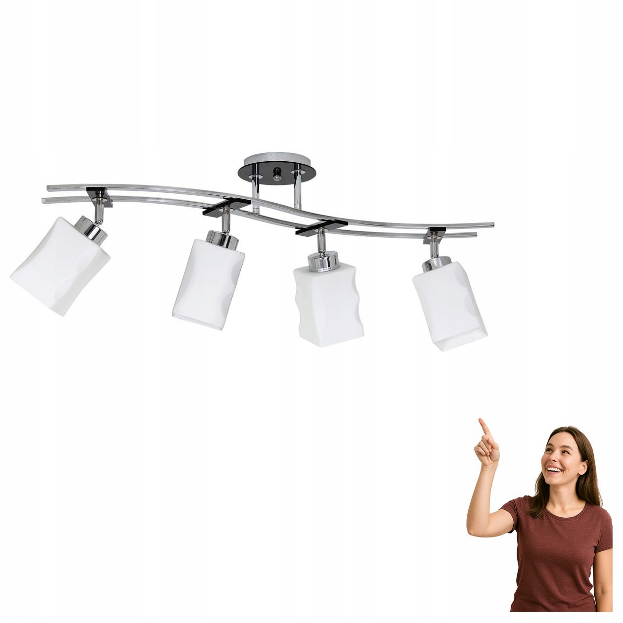 Lampa reflektor spot štvoritý Derby 791 Luminex