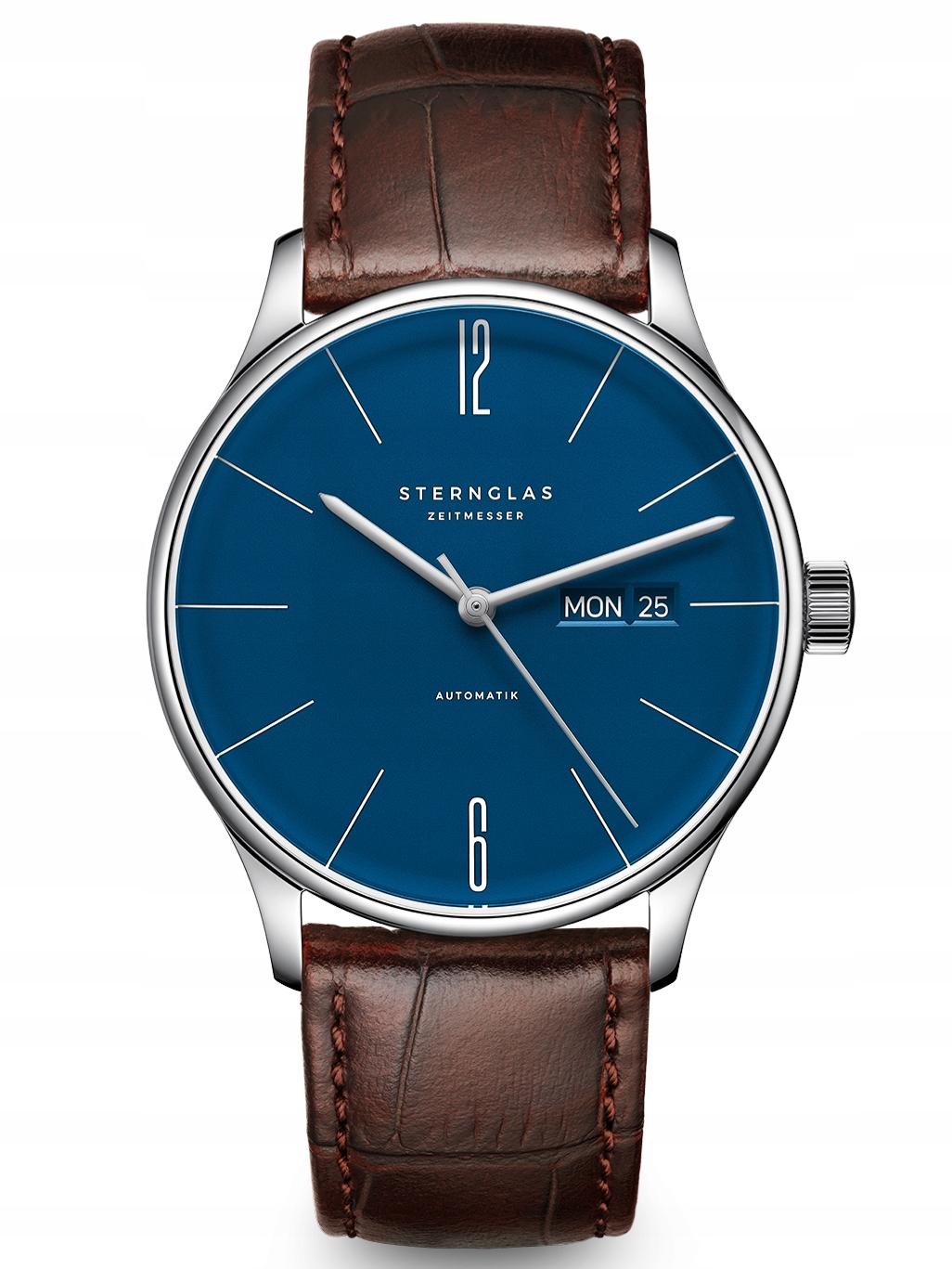 Nové Originální Pánské hodinky Sternglas S02-BE06-HE05 Berlin Automatik