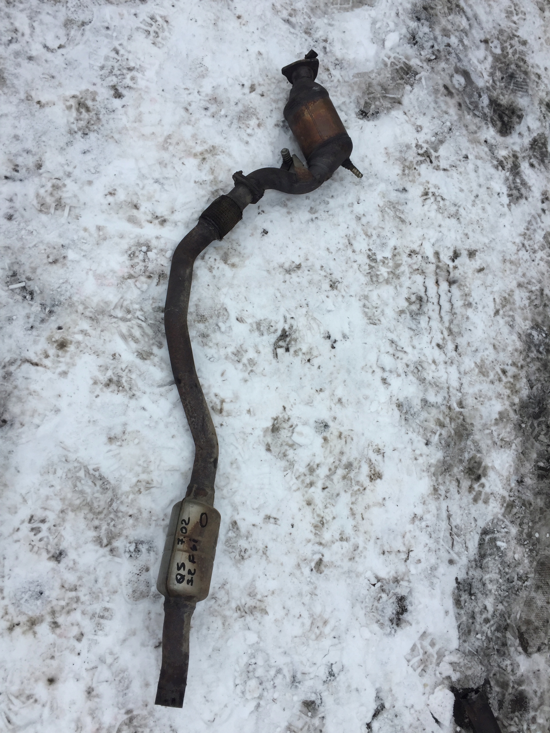 AUDI Q5 3.2 FSI катализатор DPF левый 8K0131703AG