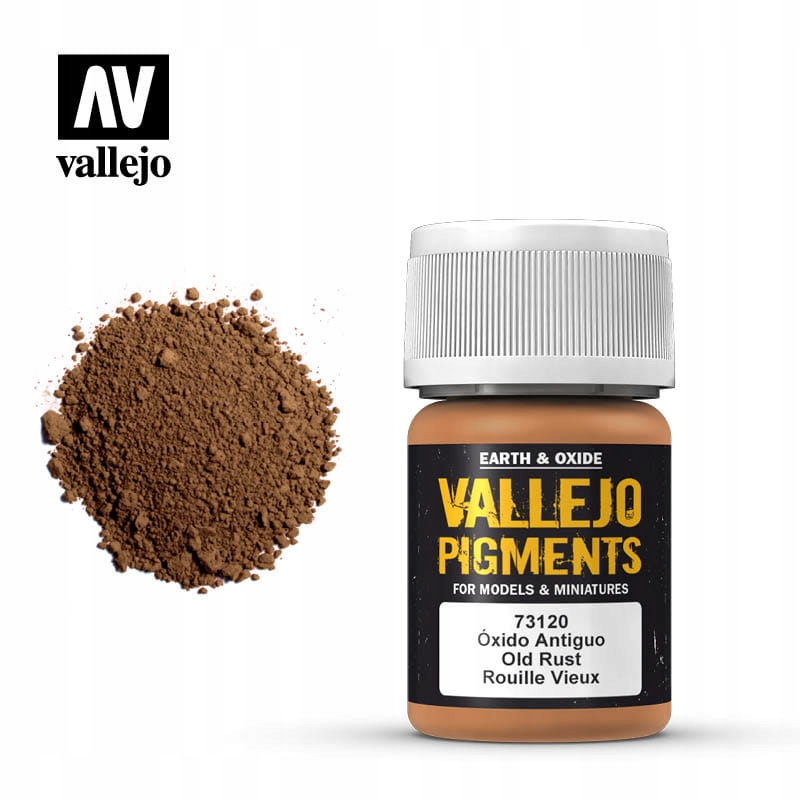 

Vallejo Pigment 73120 Old Rust 30ml