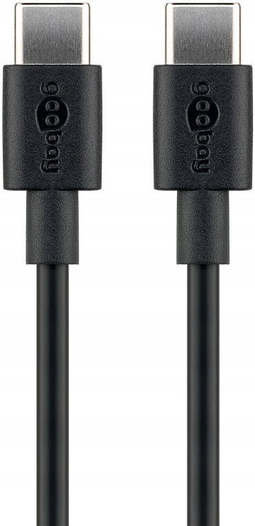 Goobay Usb-c Kabel 2m do Ładowania i Synchronizacji 3A Czarny