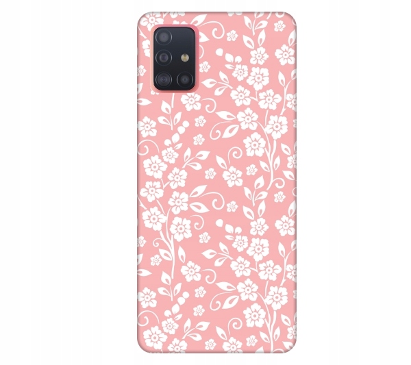 

Etui pokrowiec do Samsung Galaxy A51 Floral kwiaty