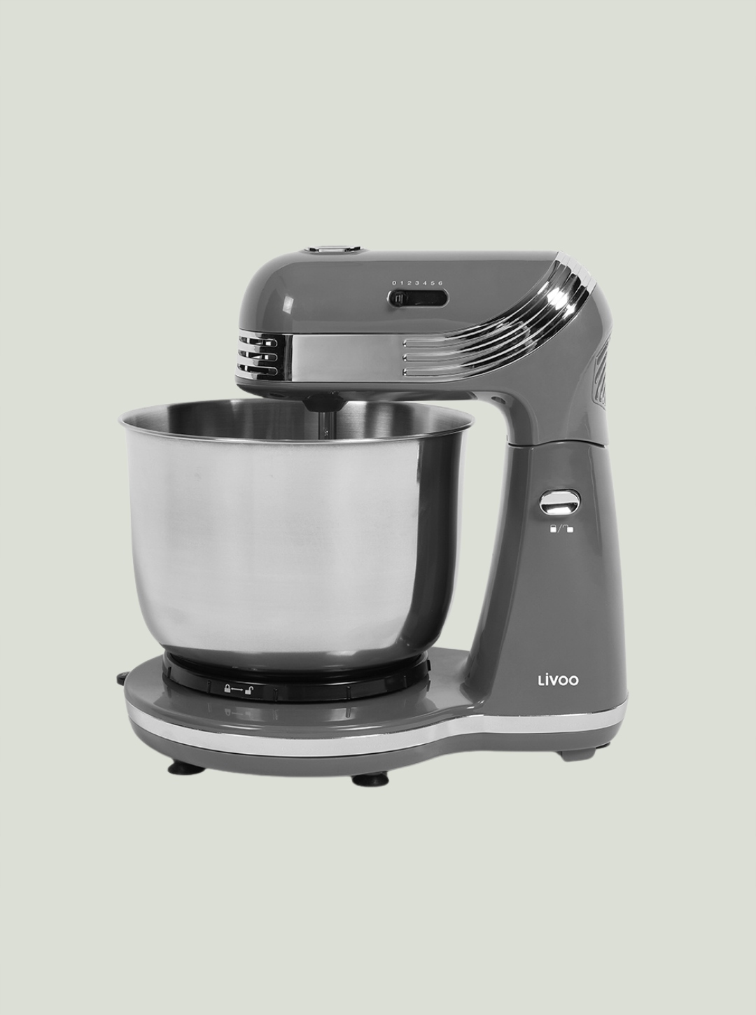 Víceúčelový stojanový mixér Šedý Livoo