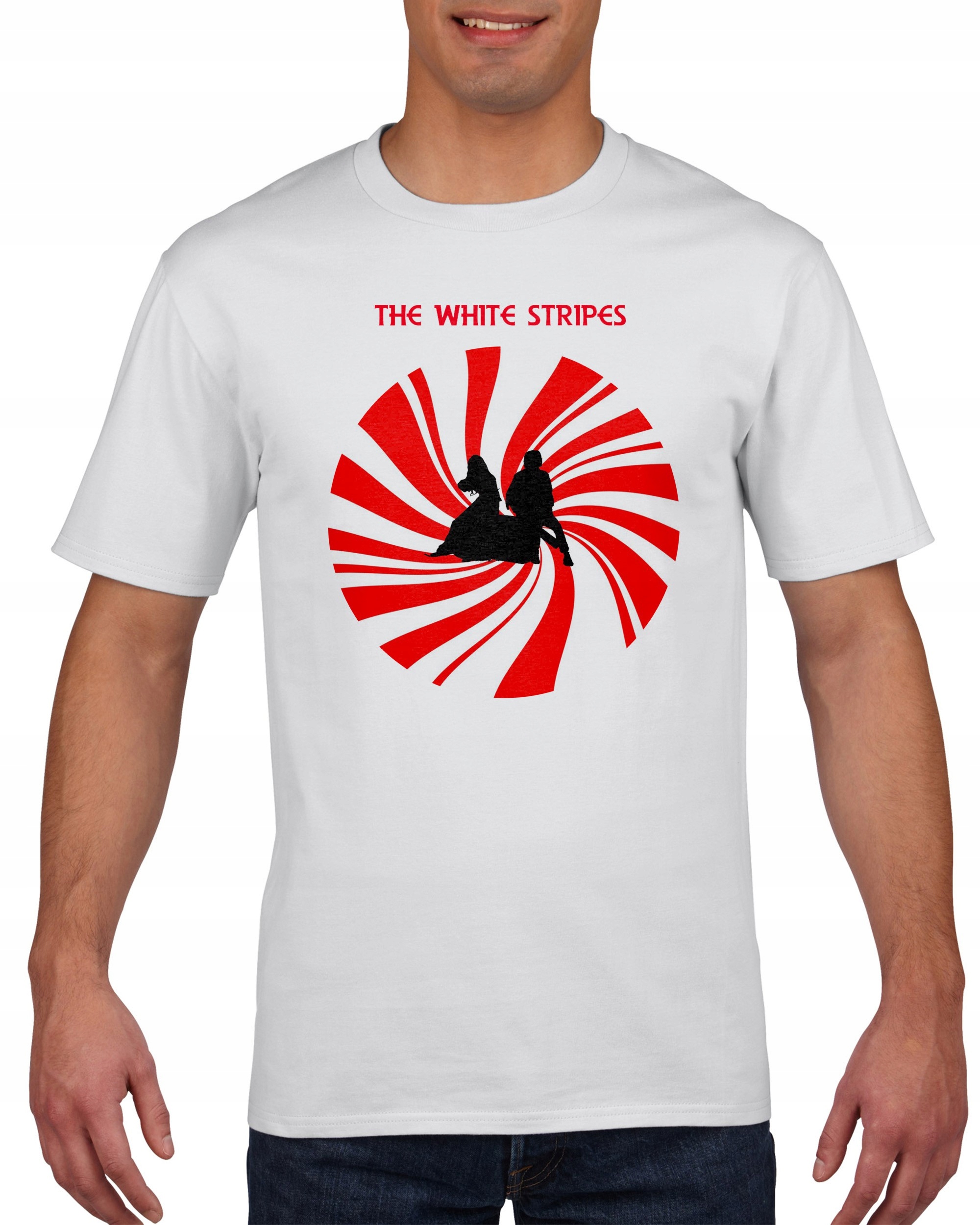 

Koszulka męska White Stripes S