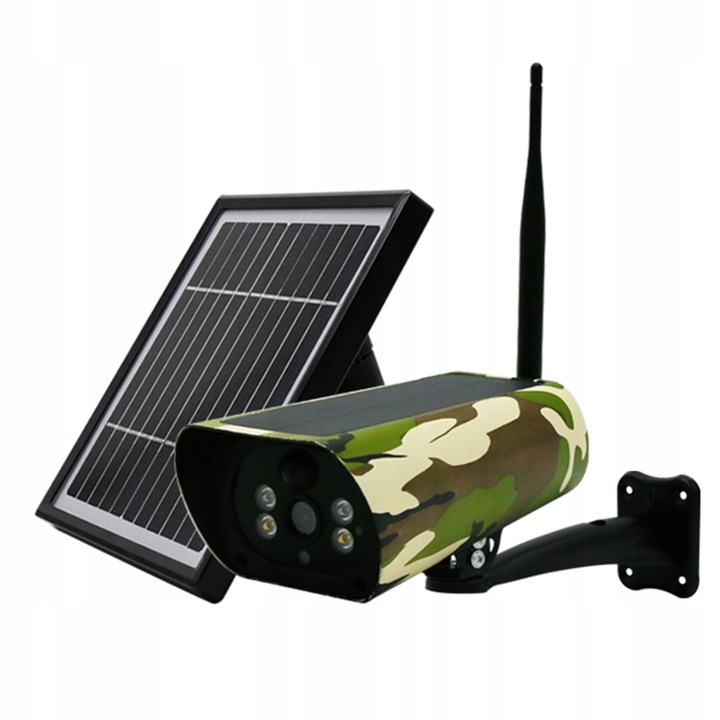Kamera Solarna Gsm 4G Lte Na Karte Sim Kolor 4MPX