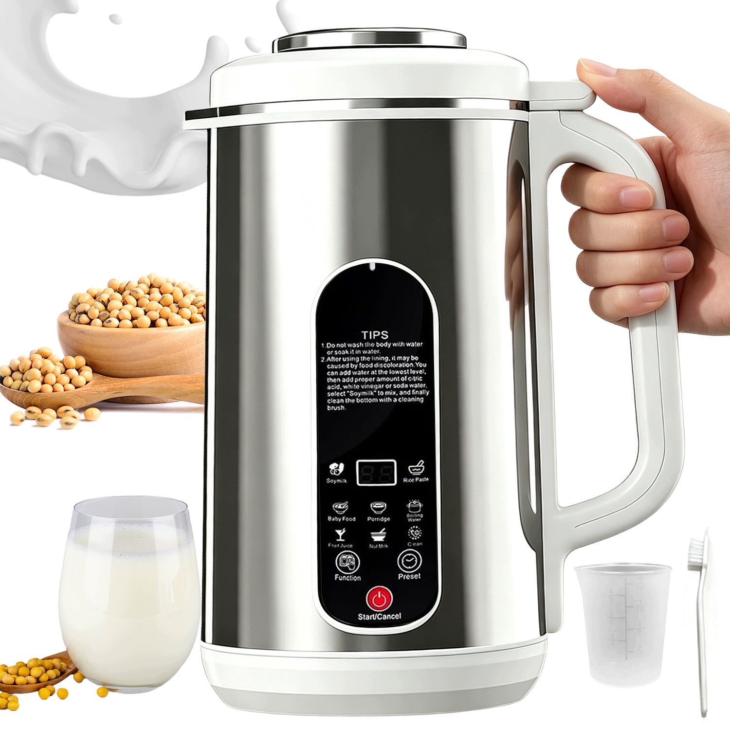 Stolní Mixér 1,2 L 800 W Mixér Na Smoothie Polévky, Sójové Mléko, Silný