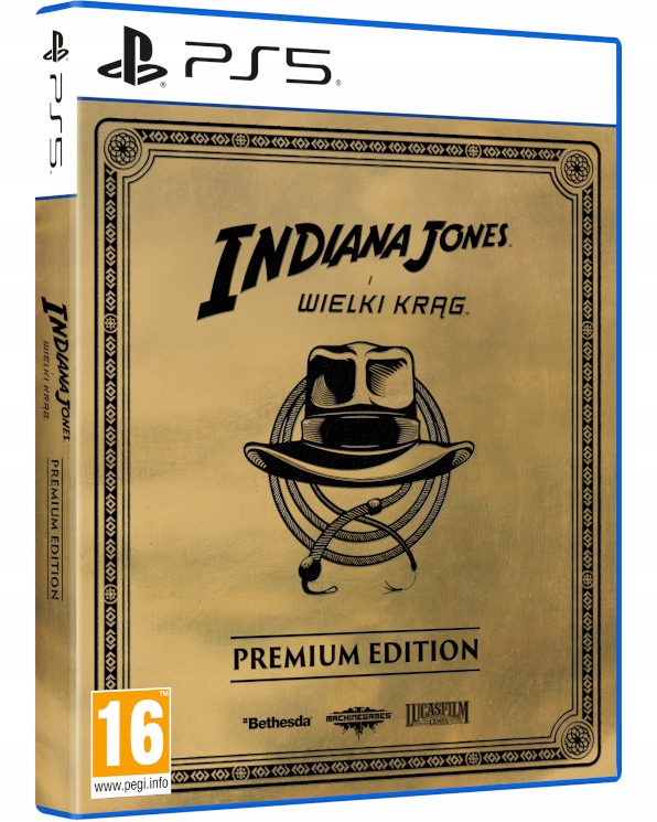 Indiana Jones i Wielki Krąg Premium Edition Nowa PS5 Great Circle