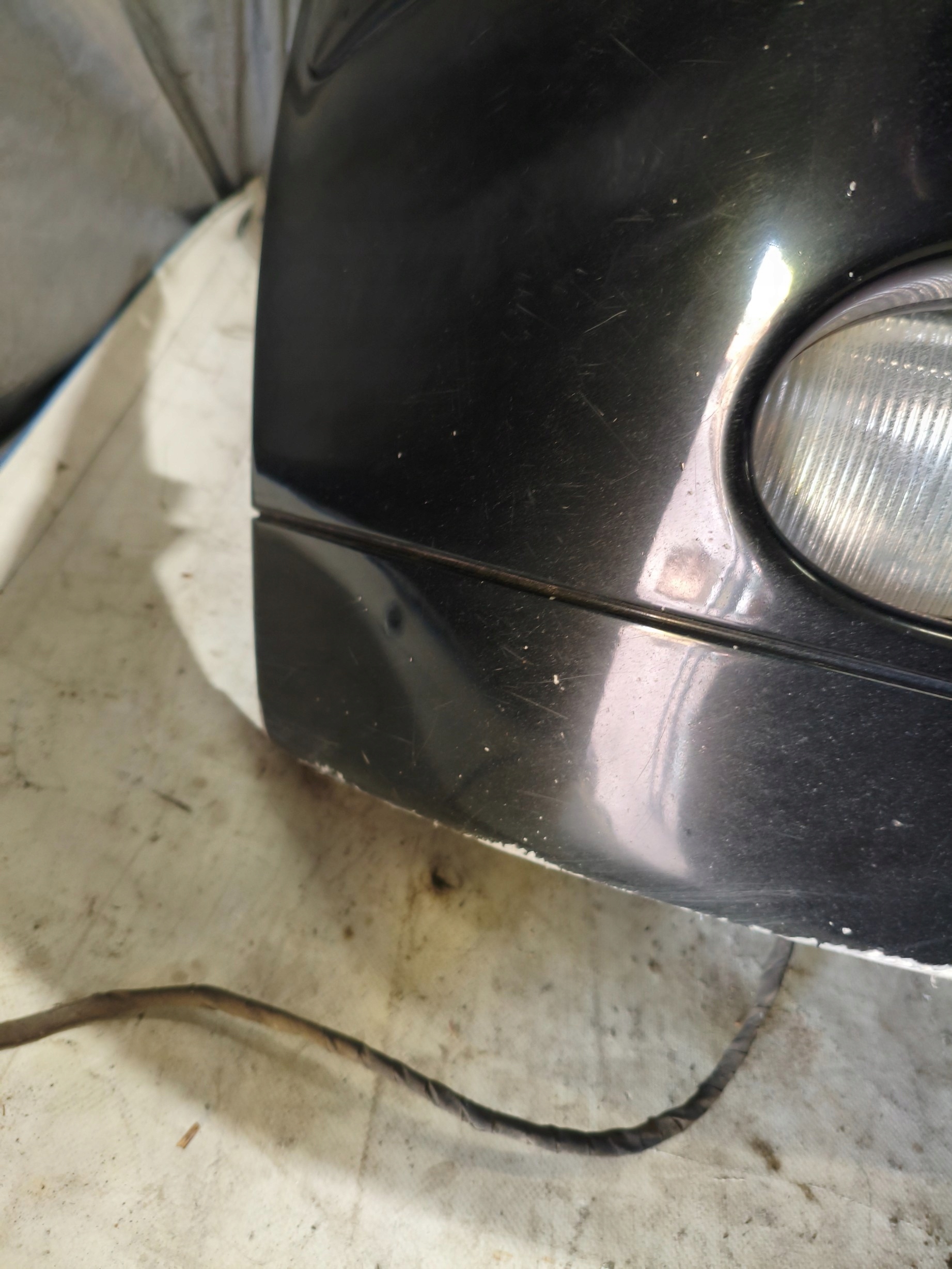 bumper front MERCEDES W203 LAKIER 040