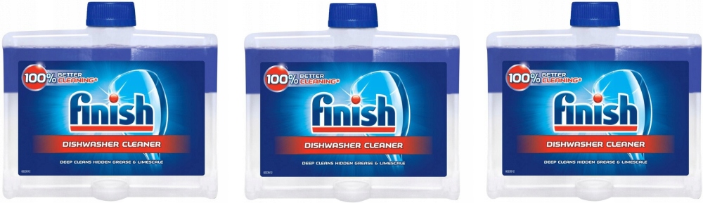 

Finish Płyn Czyszczenia Zmywarki Regular 250 ml x3