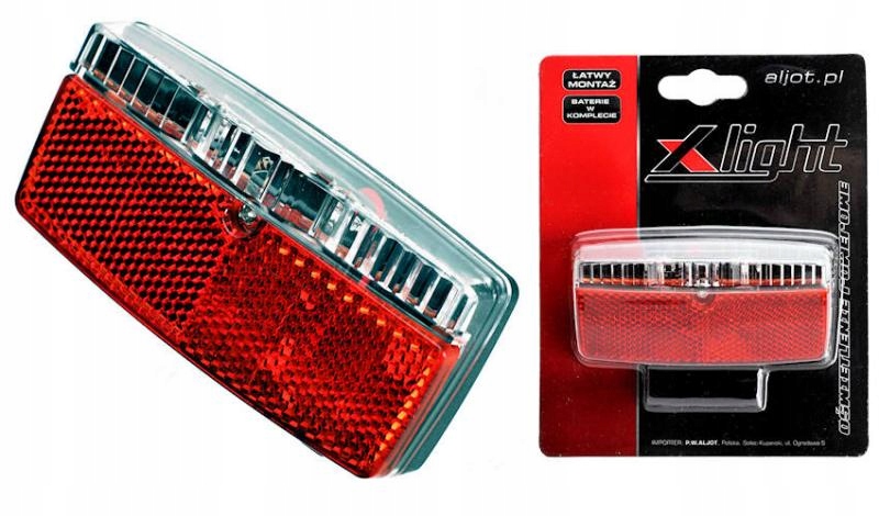 Lampka tylna X-light XC-120C dynamo podtrzymanie