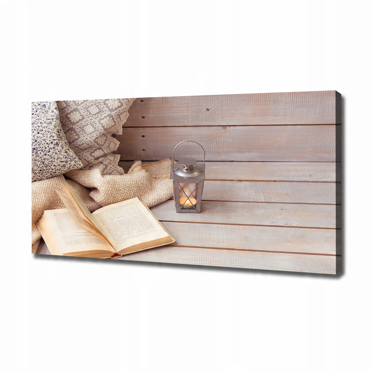 

Foto obraz na płótnie Relaks przy książce 120x60cm