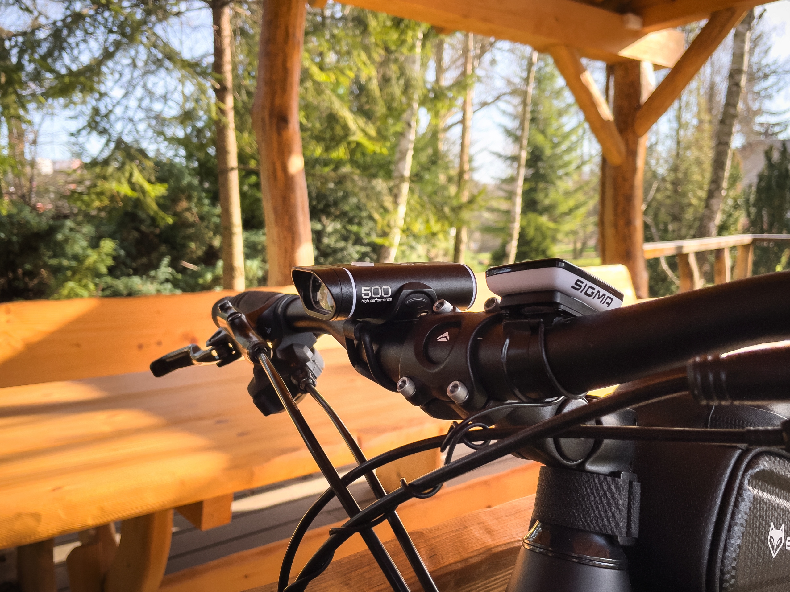 Lampka rowerowa mocna światło PRZÓD TYŁ na kierownice iLIGHT USB ZESTAW Liczba trybów świecenia 3