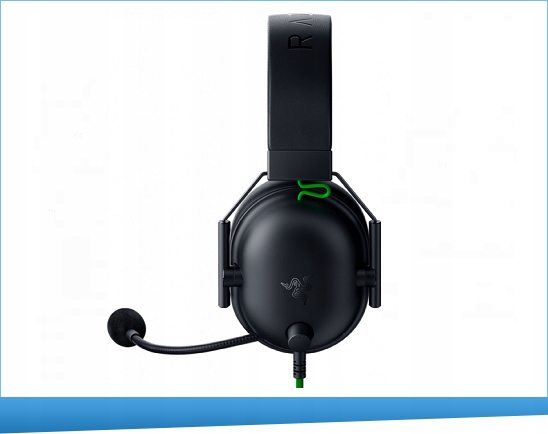 SŁUCHAWKI PRZEWODOWE RAZER BLACKSHARK V2 X 7.1 Konstrukcja zamknięta