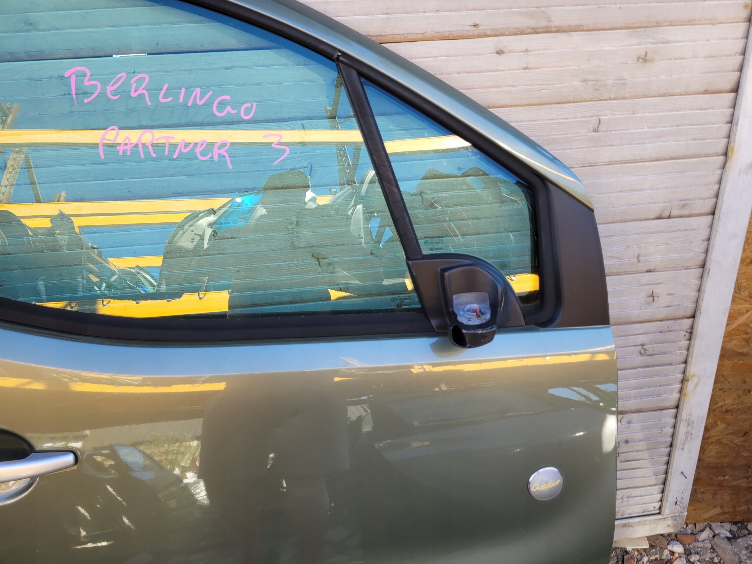door front front right CITROEN BERLINGO PARTNER III