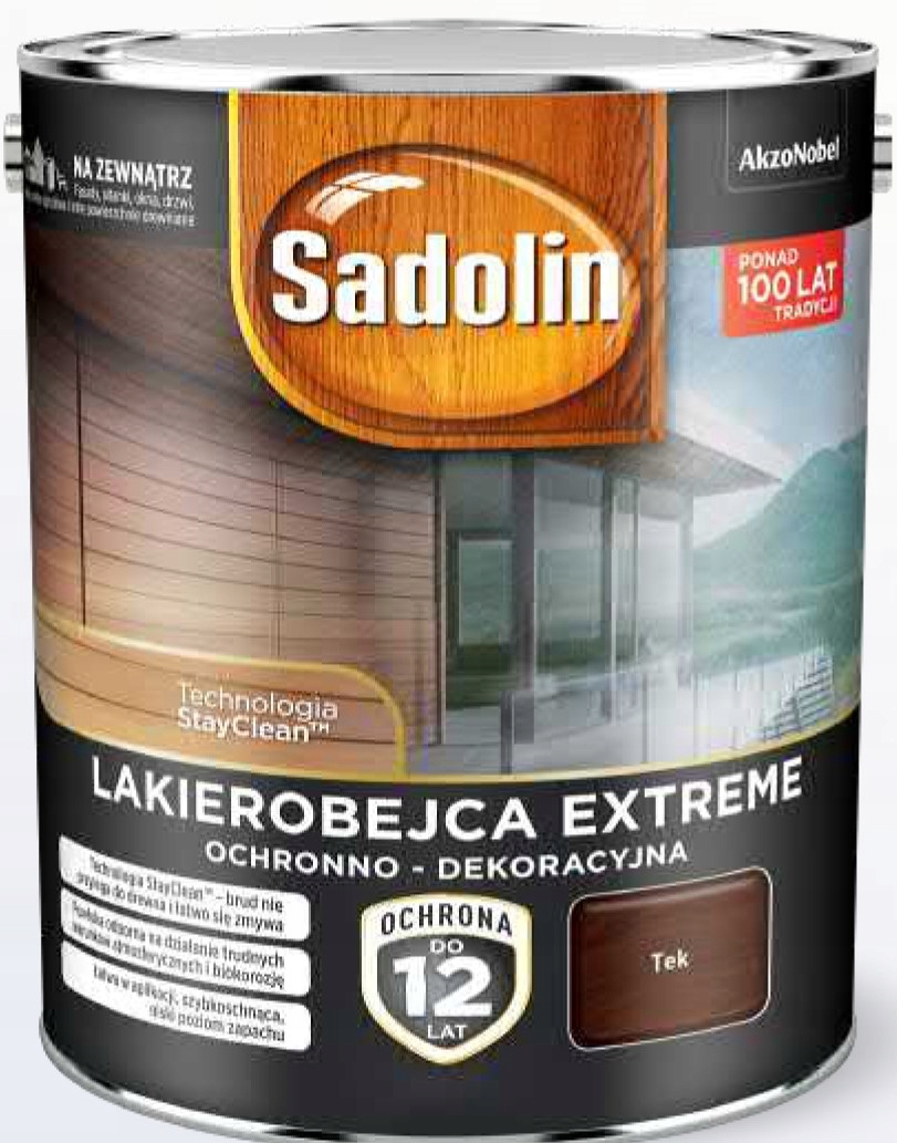 Lakierobejca Extreme 2.5L Palisander Sadolin