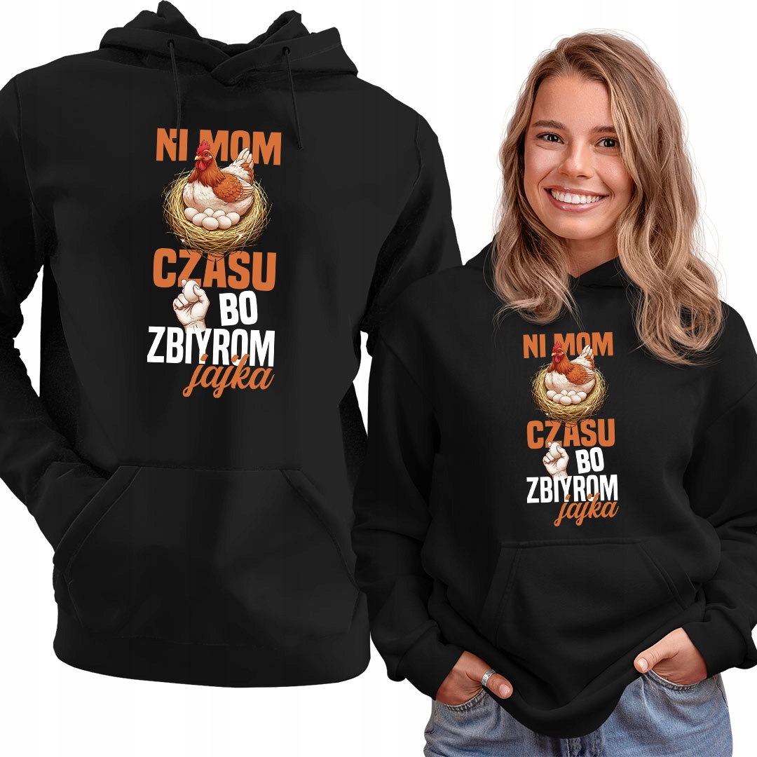 Nemůžu načasovat, protože sklízím vajíčka Dámská Mikina Dárek Slepice Chovatele Kur