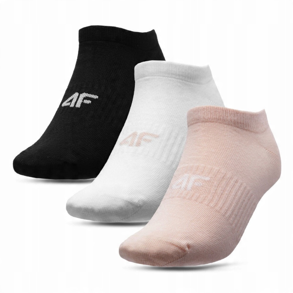 

4F Skarpety Damskie Stopki MIX Różowy 35-38