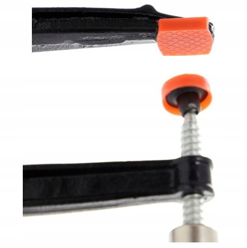 ŚCISK STOLARSKI ZACISK UCHWYT TYP F MOCNY 500x80mm Rozstaw szczęk 500 mm