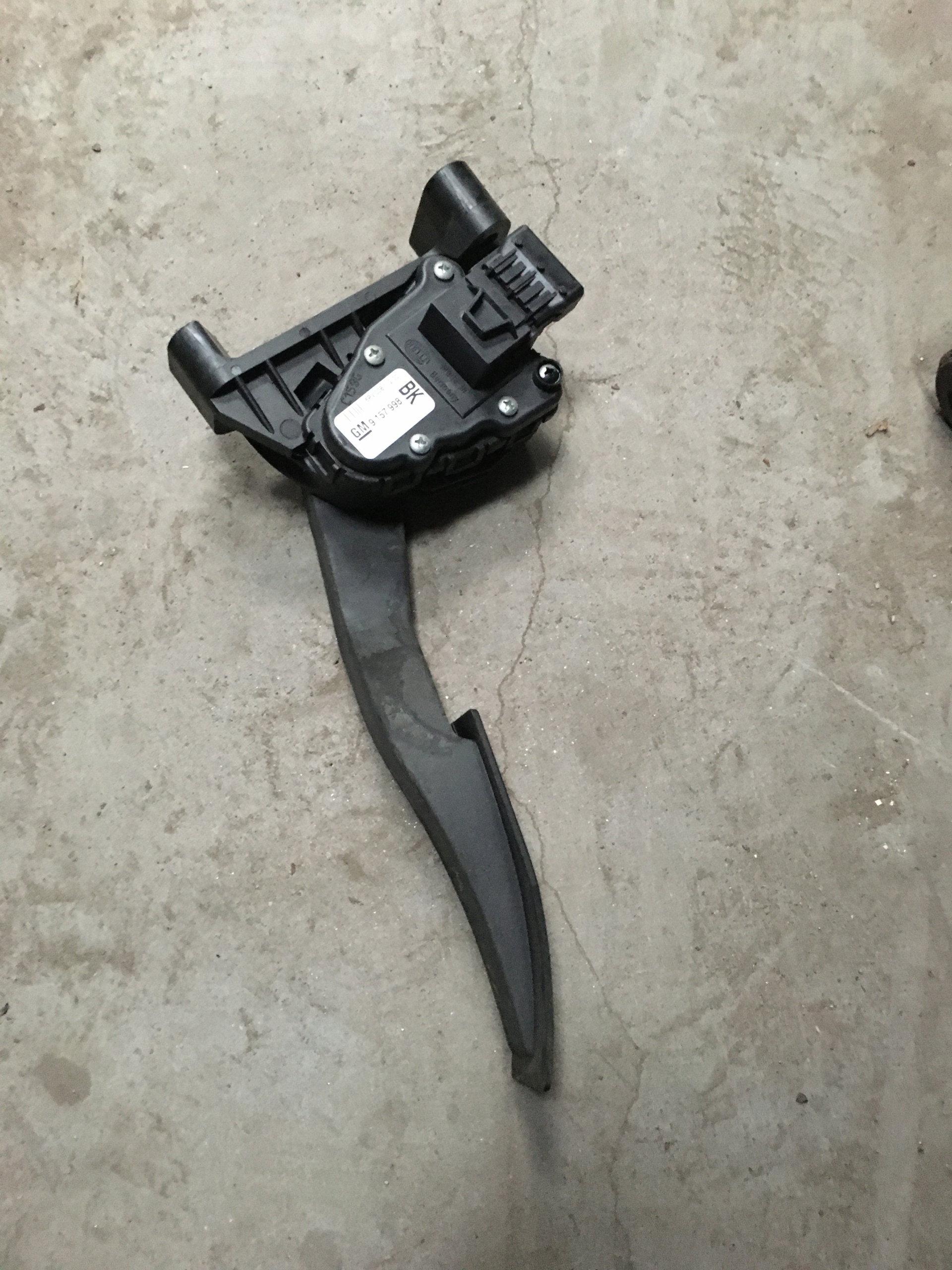 OPEL ASTRA H ПЕДАЛЬ ГАЗУ 9157998 BK