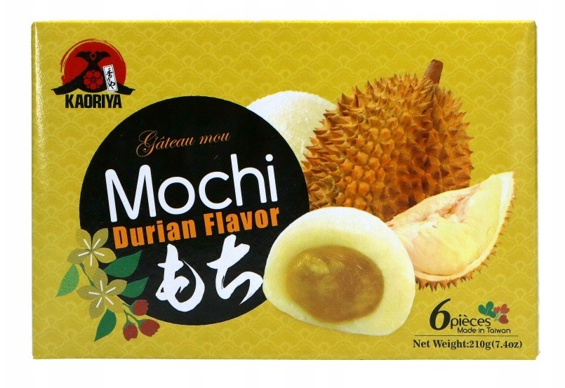 

Mochi kulki Durian 210 g Kaoriya Vegan