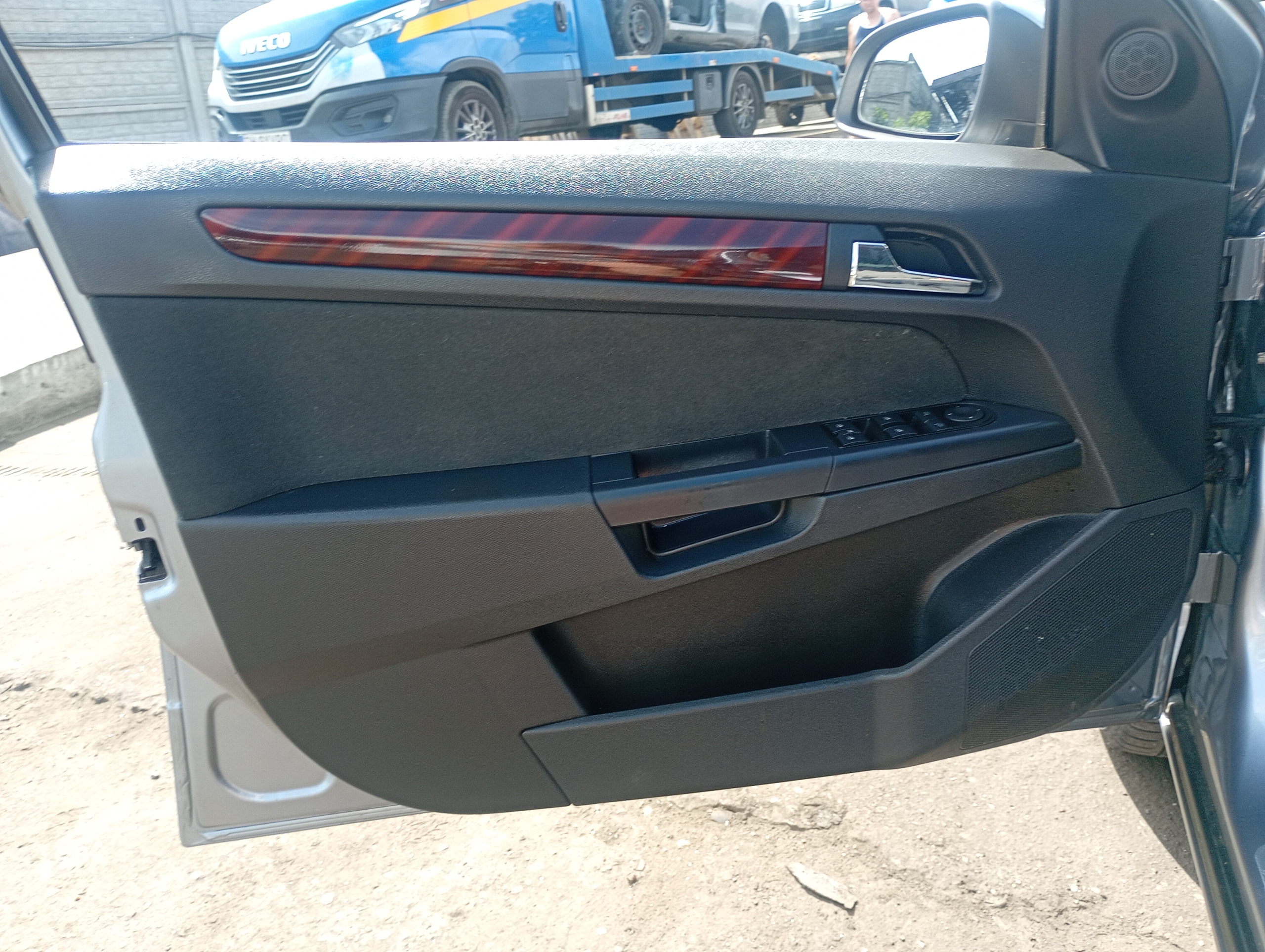 mechanism lifting windows front front left OPEL ASTRA H 04-10