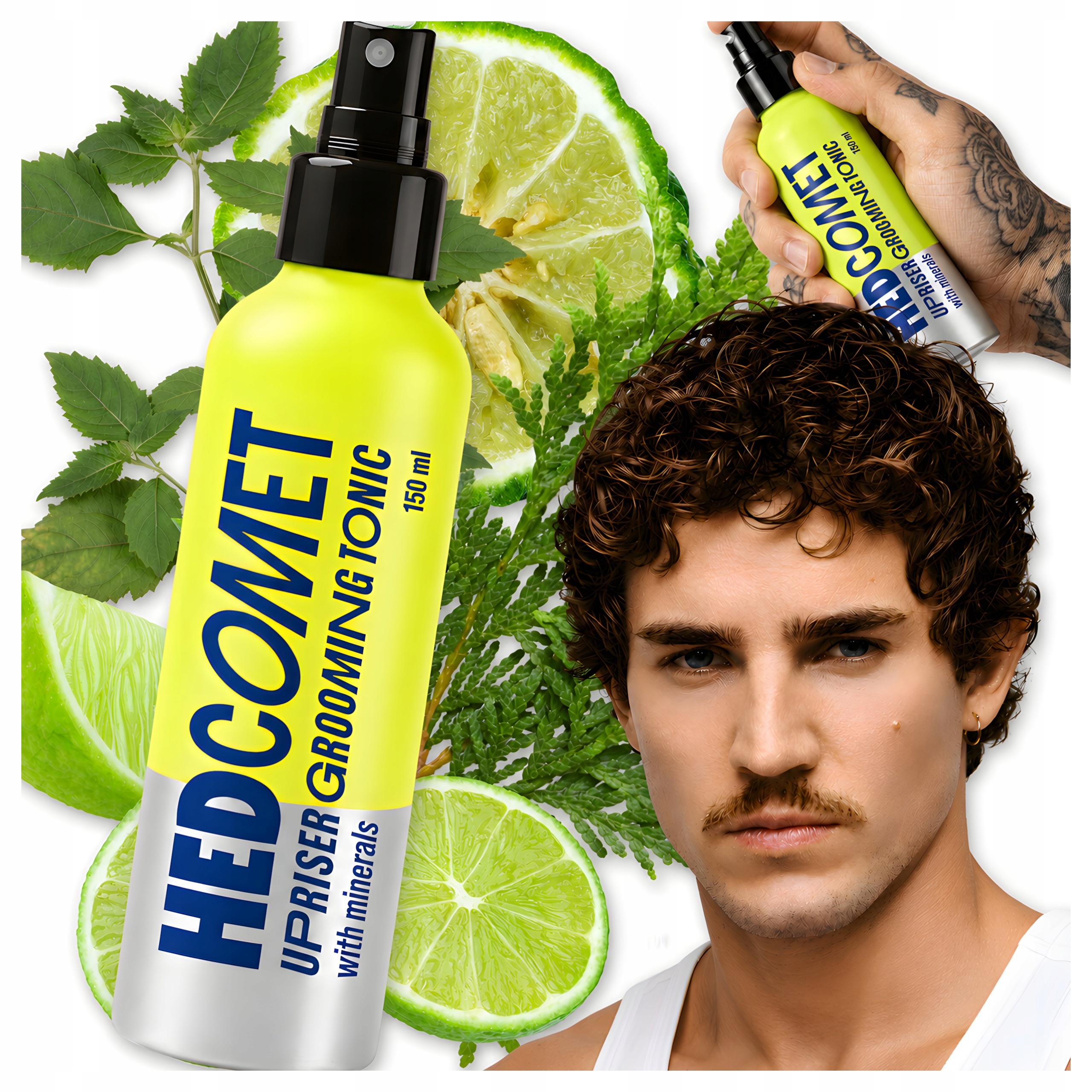 Tonikum pro styling vlasů s minerály Hedcomet Grooming Tonic 150 Ml