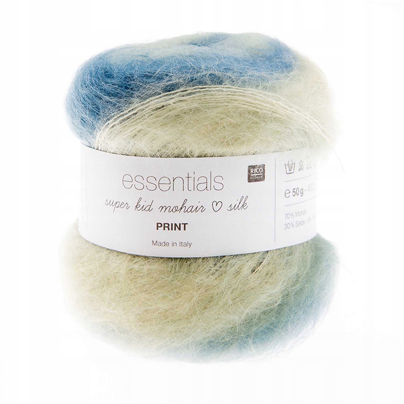 Příze Rico Design Kid Mohair Loves Silk Print 006