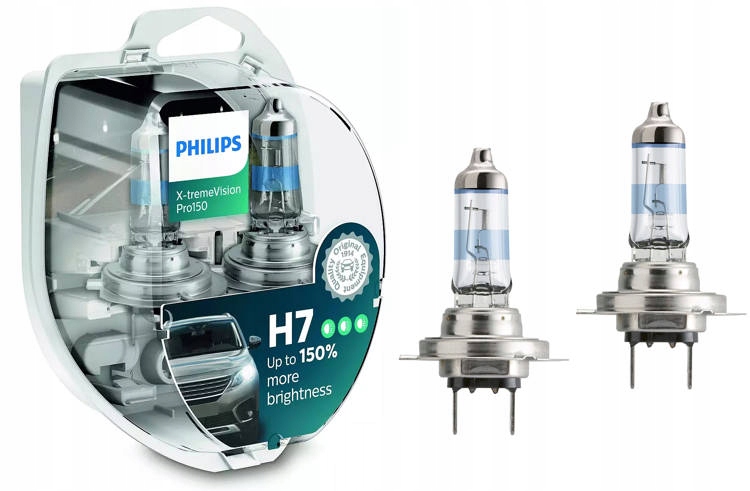 

Żarówki Philips H7 X-treme Vision Pro150 +150% 55W