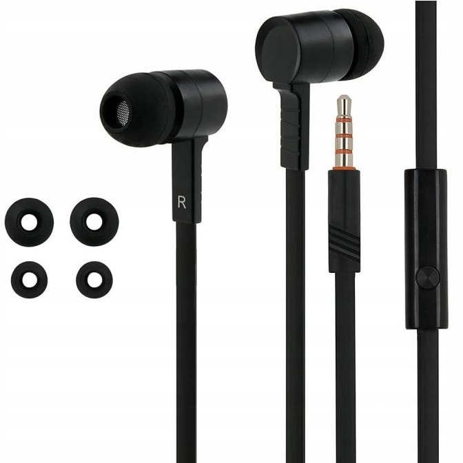 

Słuchawki Douszne Z Mikrofonem do Telefonu Laptopa