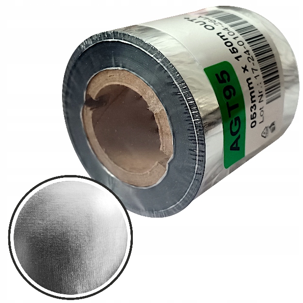 Kalka Żywica textil 53/150 m fólie stříbrná