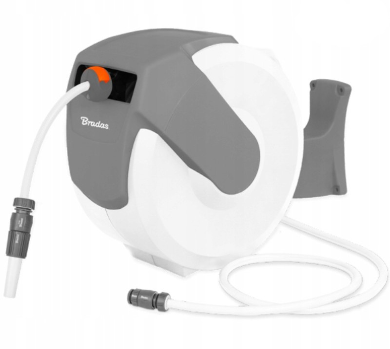 Automatický bubon s hadicou 1/2" 20 m a príslušenstvom WHITE LINE BRADAS