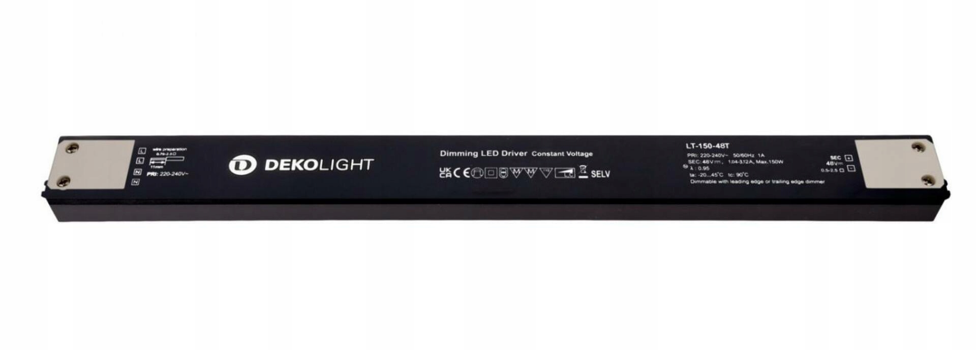 Light Impressions Deko-Light napájení (CV, DC) stmívatelné Long-Flat, DIM
