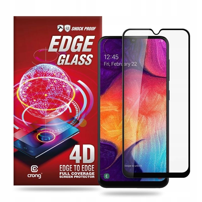 

Crong Edge Glass 4D Full Glue - Szkło hartowane na