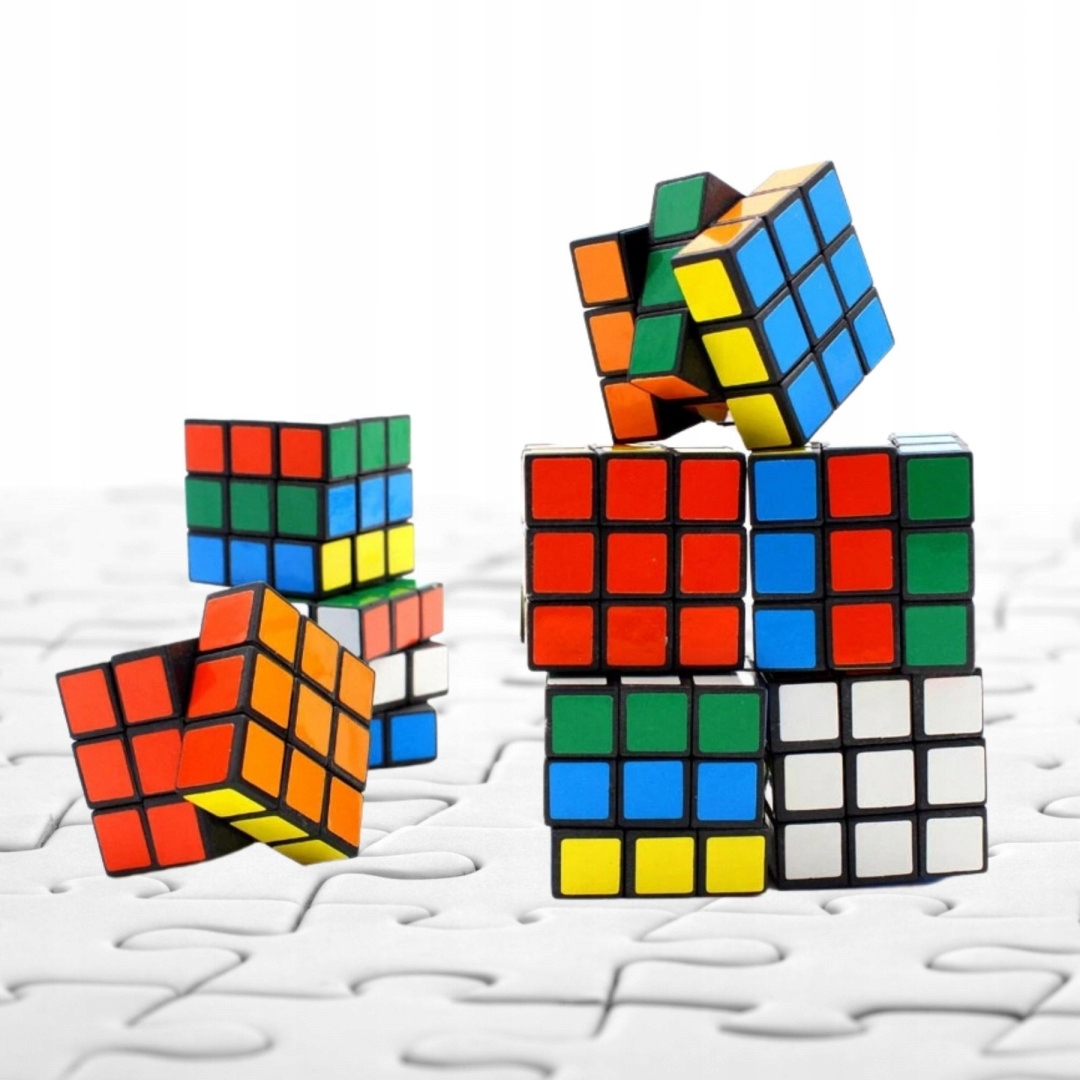 KOSTKA 3X3X3 KLASYCZNA UKŁADANKA LOGICZNA GRA Bohater brak
