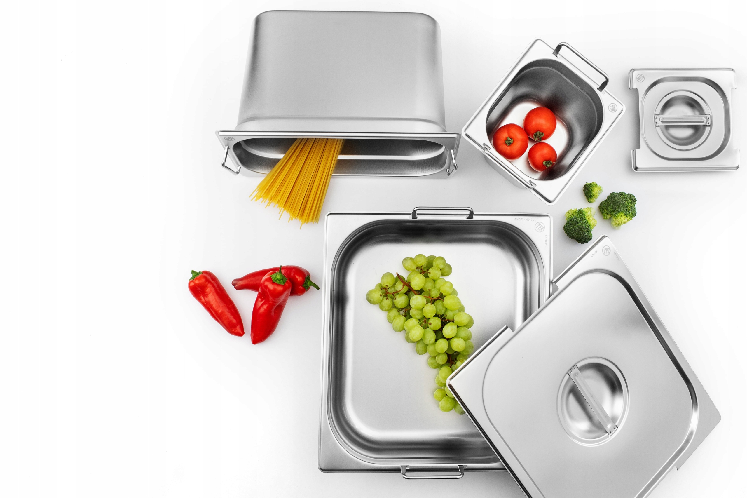 POJEMNIK GN 1/1 100 MM ZE STALI NIERDZEWNEJ GASTRONOMICZNY 13 L TECHNICA Rozmiar GN 1/1