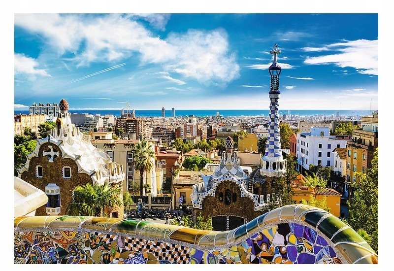 

Puzzle 1500el. Park Güell, Barcelona