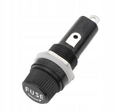 Gniazdo Oprawa Obudowa Bezpiecznika 30mm Fuse