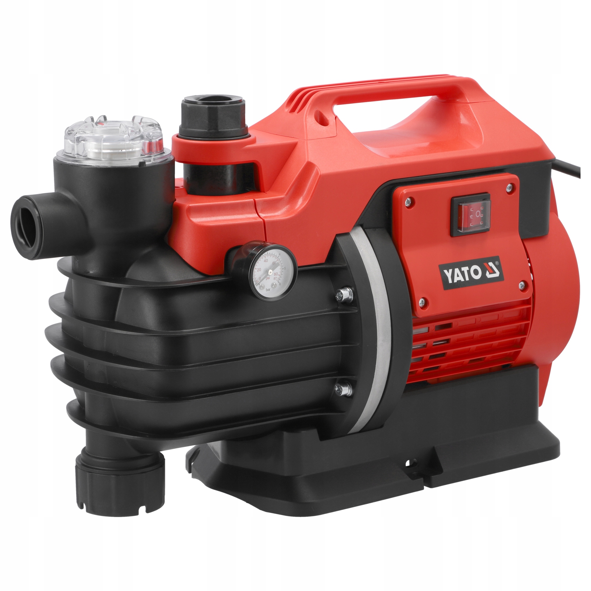 Zahradní Čerpadlo 1300 W S Filtrem A Manometrem Pro Zavlažování 5000 L/h Yato