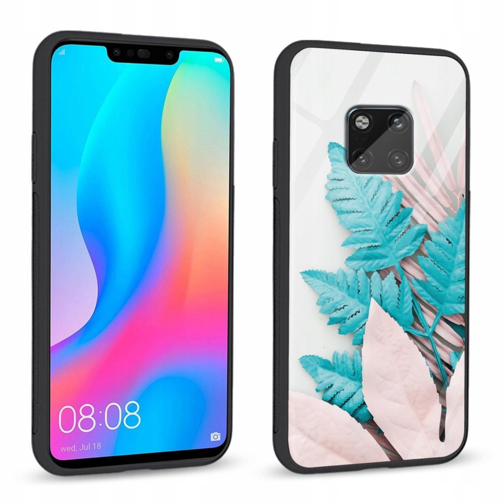

Etui Szklane Listki do Huawei Mate 20 Pro Case