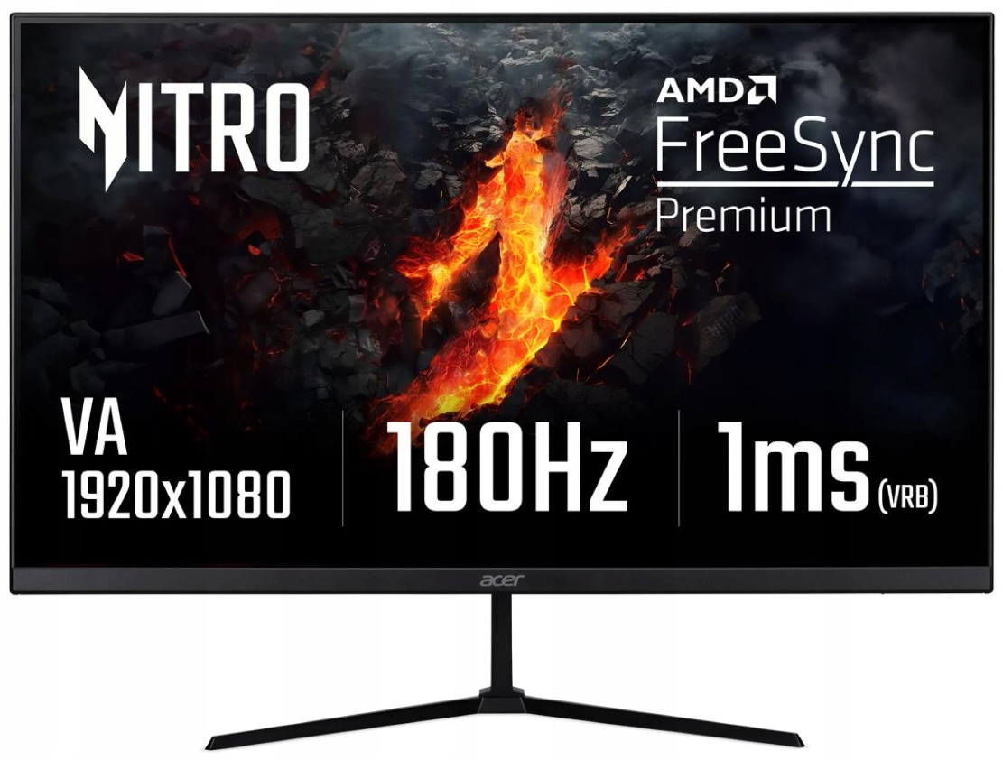 Acer Nitro QG270S3bipx – 27" Fhd 180Hz FreeSync Premium HDR10