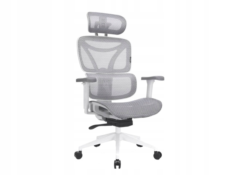 Fotel LEVANO Control Series LV0655 Biały